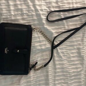 Kate Spade Black Crossbody Bag with Phone Pocket